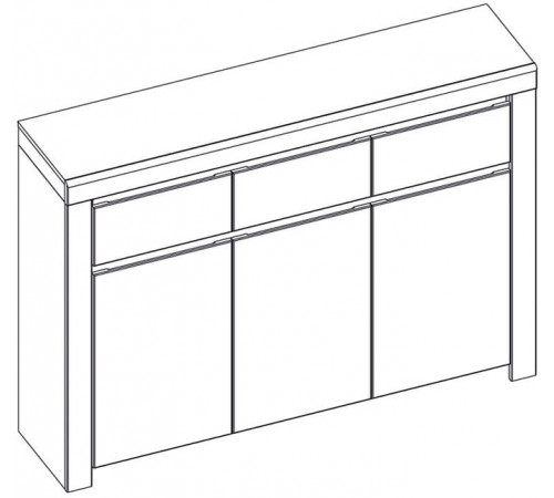 Тумба Таурус 3D3S