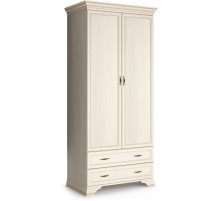 Шкаф Сиена 2-х дверных (Бодега Белый)