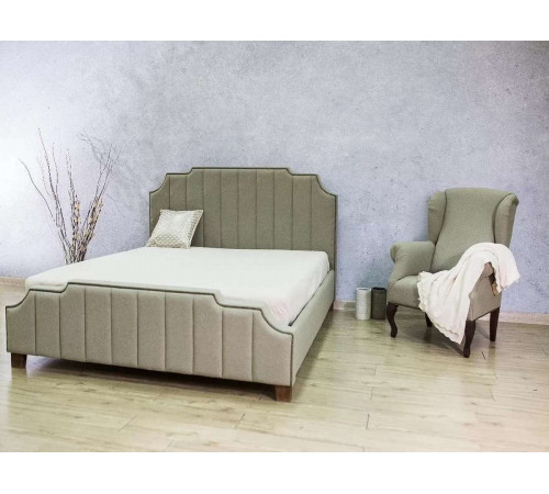 Односпальная кровать Форсайт MUR-IK-FORS с мягкой спинкой