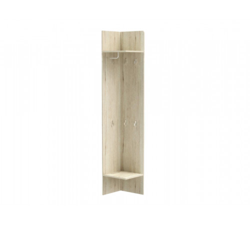 Напольная угловая вешалка для одежды ПМ-3 Мале с полками
